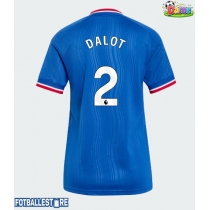 Manchester United Diogo Dalot #2 Bortedrakt Dame 2026-27 Kortermet